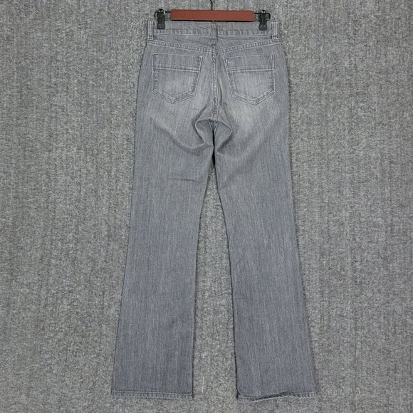 Old Navy Jeans Womens 1 Gray The Sweetheart Bootcut  Mid Rise Denim Pants - Picture 7 of 11